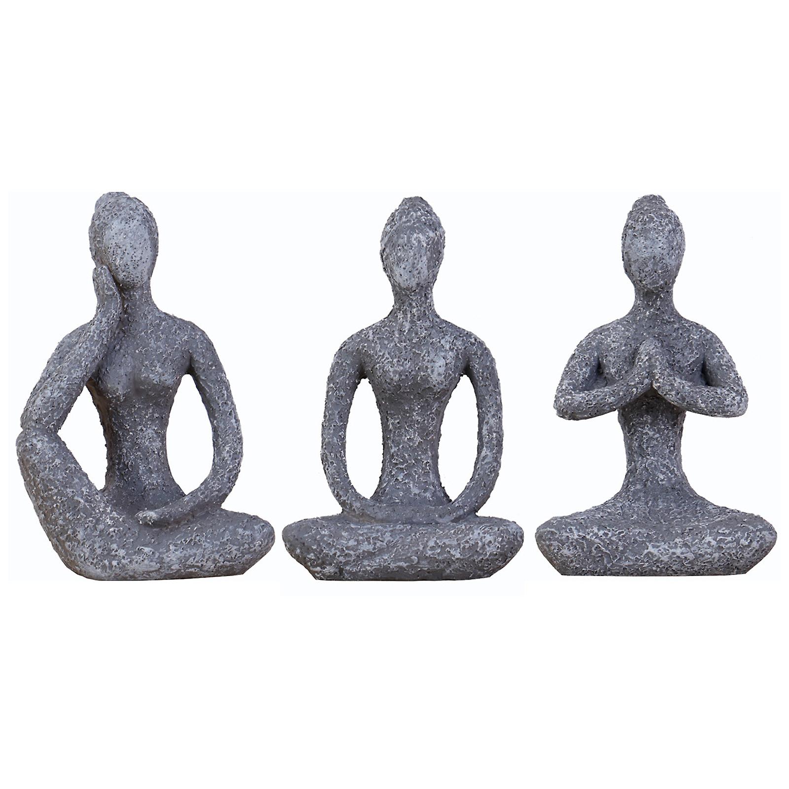 Black And White Angels Statue Creative Craft Tabletop Statue Gift For Housewarming Friend