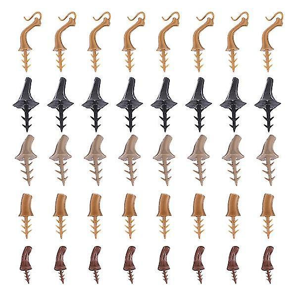 40pcs Pumpkin Stem Pumpkin Diy Handle Harvest Plastic Pumpkin Handle Accessory