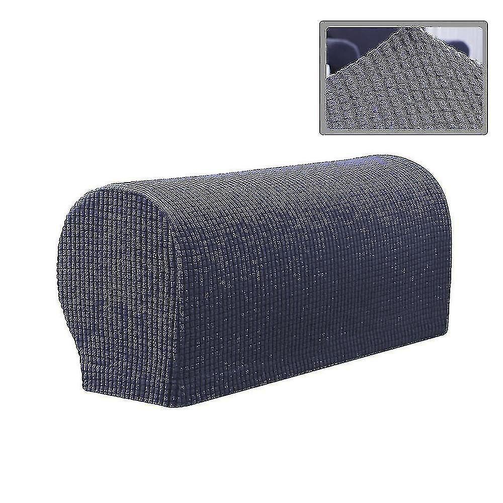 2pcs Sofa Protective Cover Sofa Armrest Elastic Stain-resistant Armrest Cover Four Seasons Universal