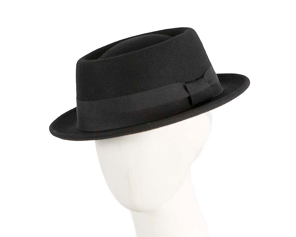 Black Porkpie Felt Hat from Breaking Bad M171