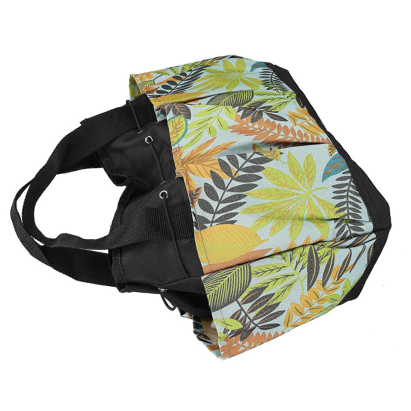 Multi-Functional Gardening Tool Bag 34.3x17.2x30.5cm 600D Oxford