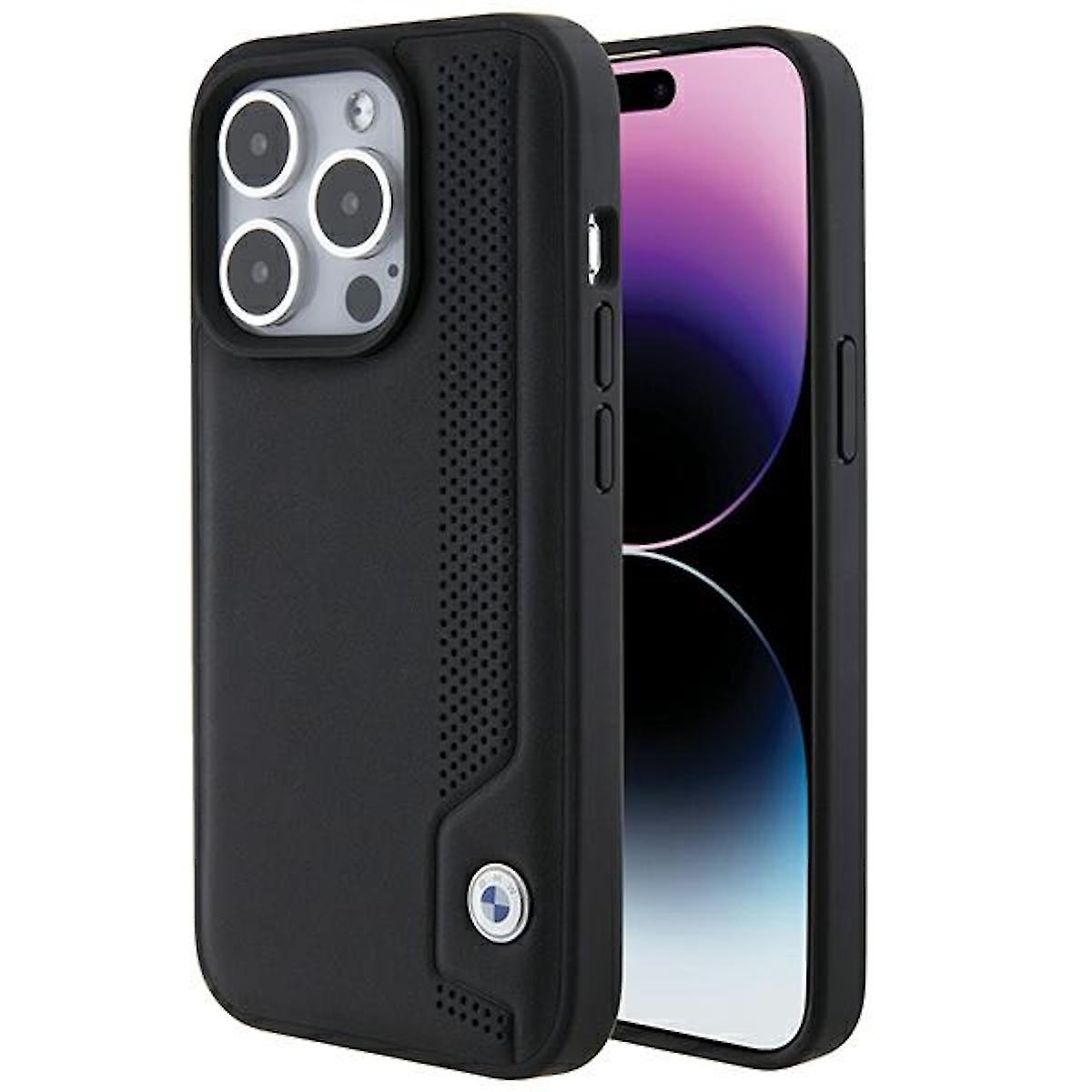 BMW Apple iPhone 15 Pro Hardcase Protective Case Cover Black