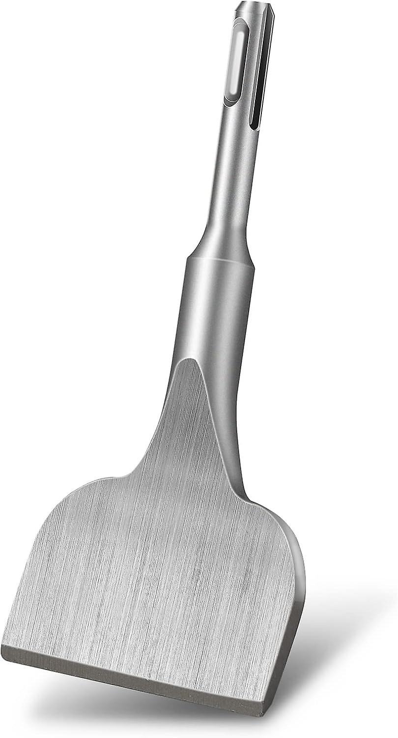 SDS Plus Tile Chisel, Chisel [165x75 mm] 25° Bend, Flat Tile Chisel, Professional Tile Chisel for All SDS Plus Hammers and Electric Hammers