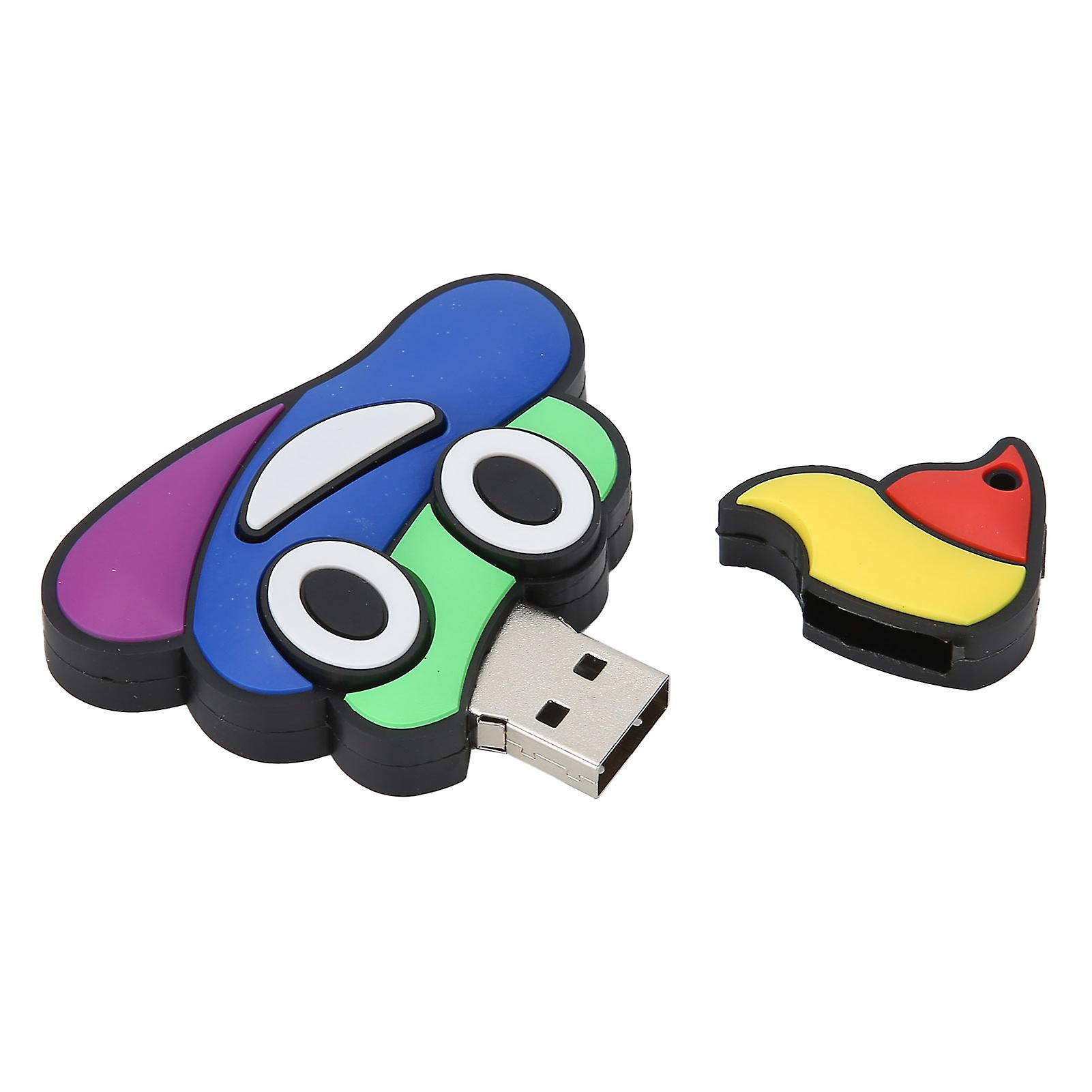 16GB USB 2.0 Flash Drive Cute Cartoon Pattern Data Storage Gift