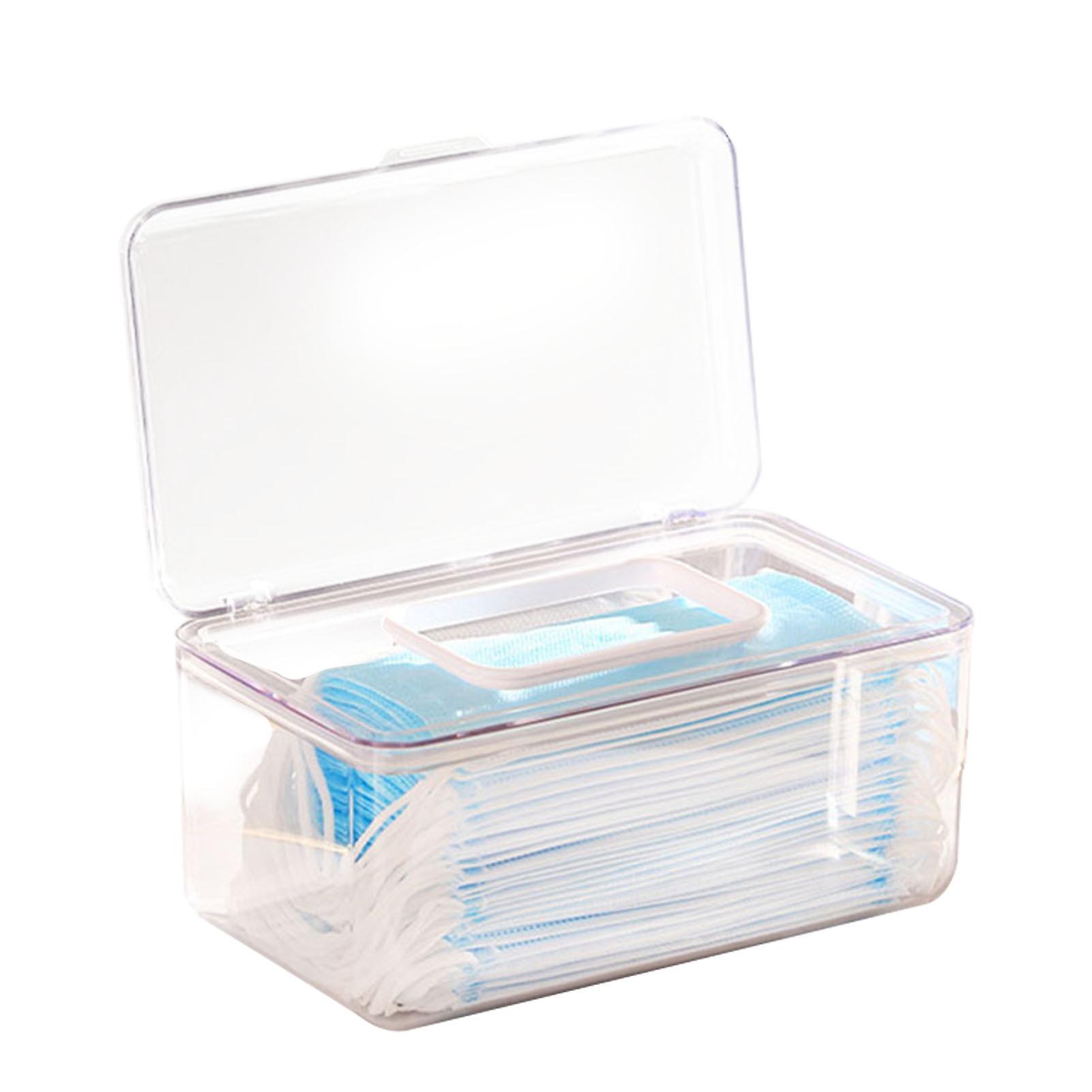 Desktop Tissue Box Holder Dustproof Easy Use Wet Wipes Masque Dispenser Holder For Home Office