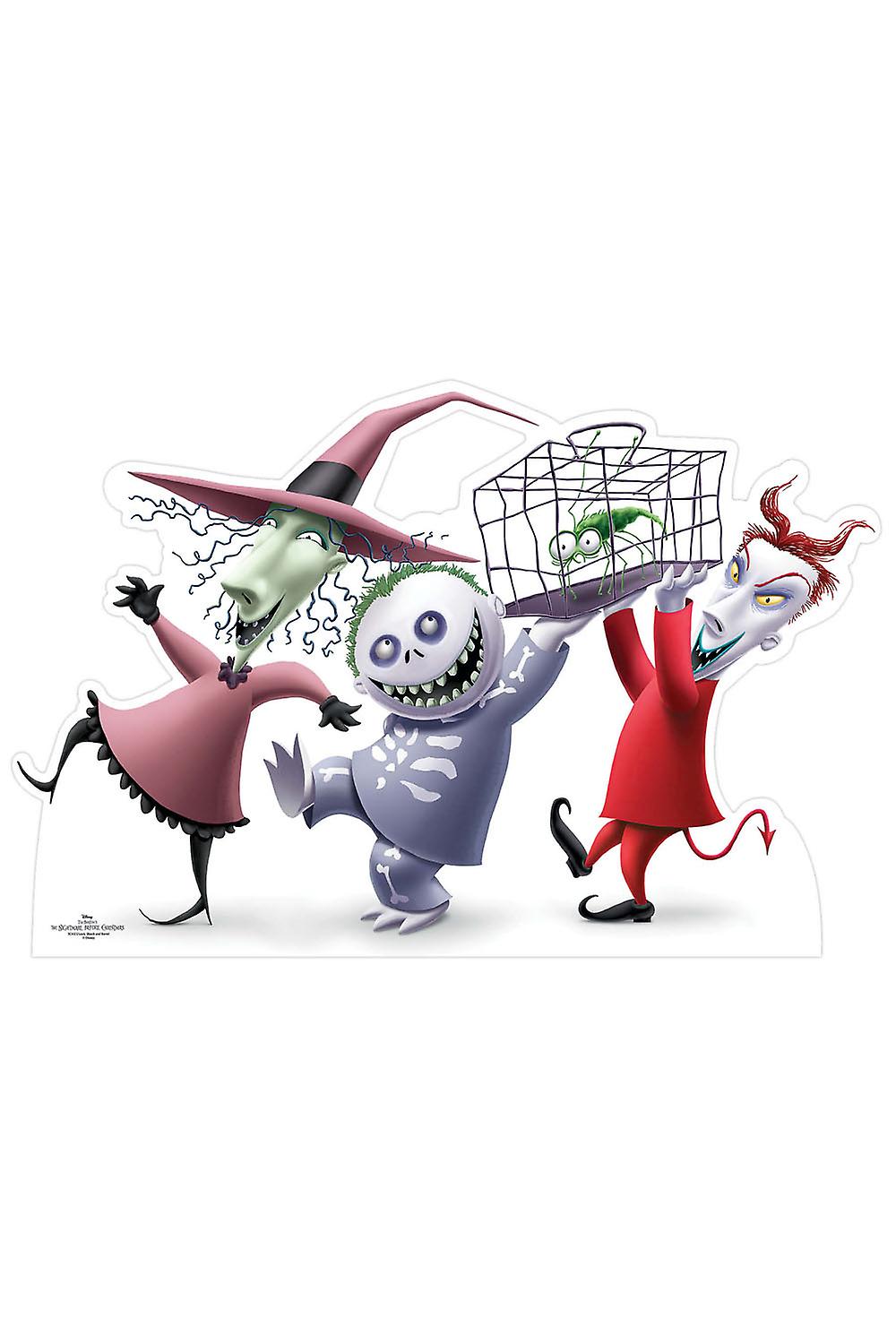 Lock Shock and Barrel The Nightmare Before Christmas Cardboard Cutout