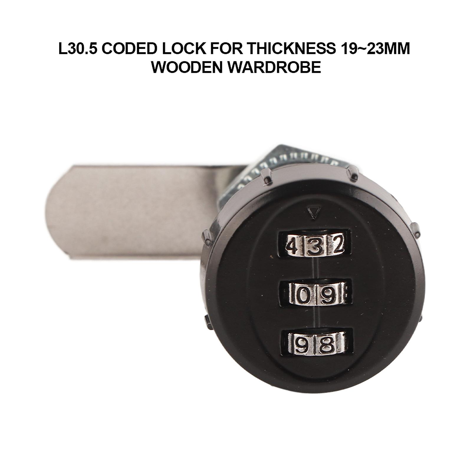 Password lock three-digit code combination, zinc alloy material