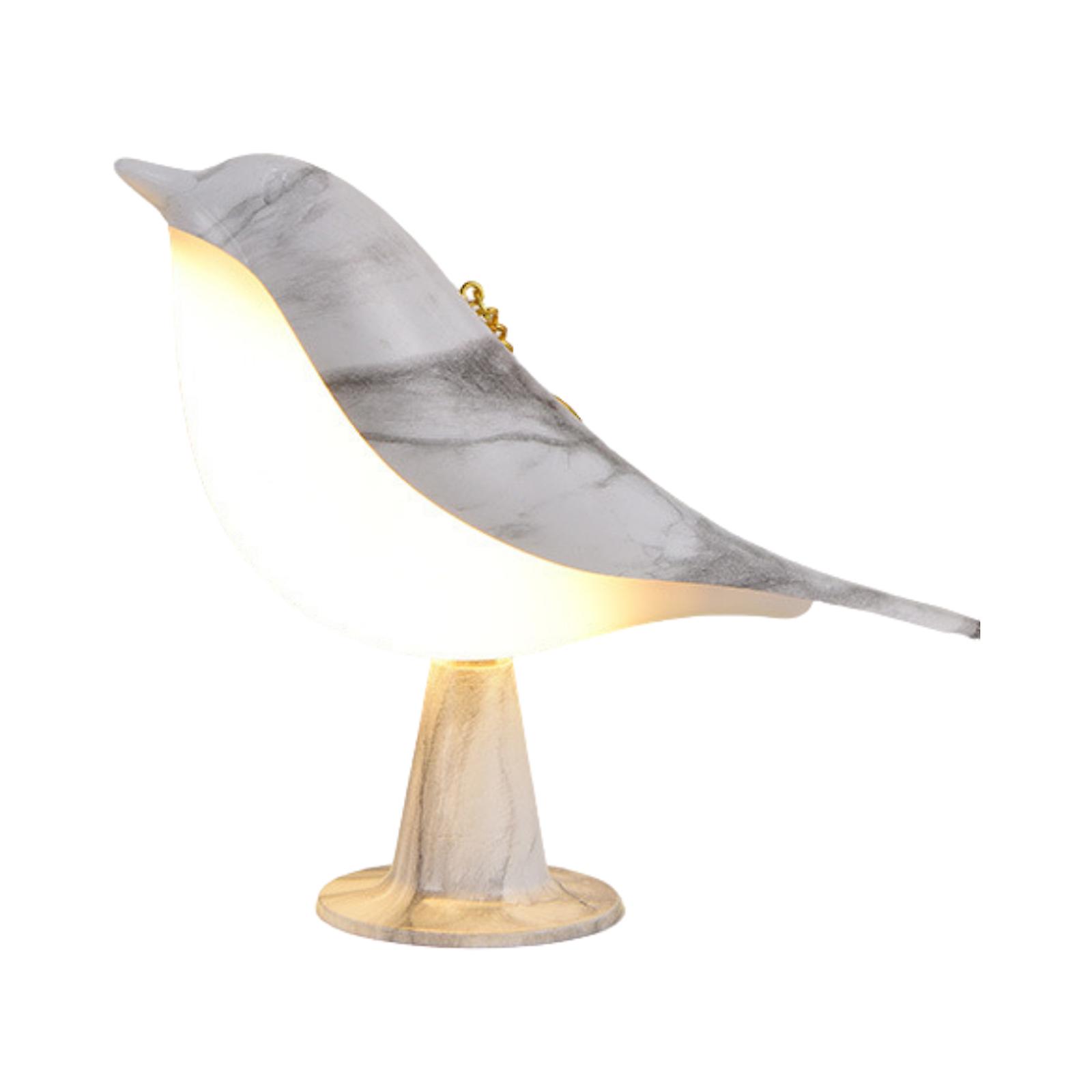 Bird Magpie Lamp - Touch Dimming Car Décoration Tri-color Creative Smart Remote Control Magpie