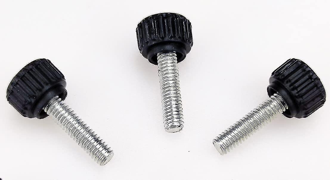 20-piece M6 Thumbscrews Threaded Knurled Thumbscrew Grip Knobs Thumb Screw