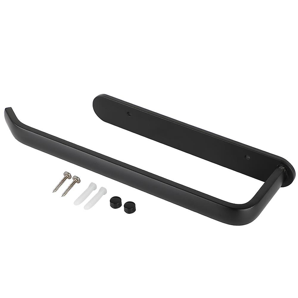 Towel Wall Mounted Bar Holder Hook Organizer Home Kitchen Bathroom