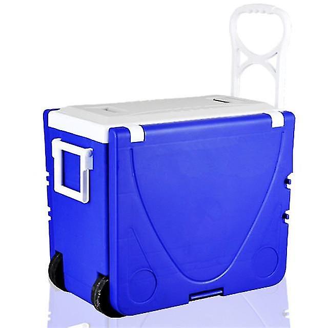 Upgrade Multi Function Outdoor Rolling Cooler Folding Picnic Camping Outdoor Table With 2 Chairs