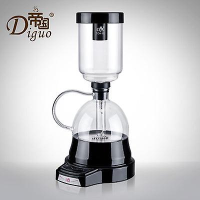 Caffettiera a sifone elettrico in stile giapponese 3 tazze Macchina da caffè sottovuoto Birra A goccia Sifone per tè Sifone in vetro Vasca da caffè-macchina per caffè espresso
