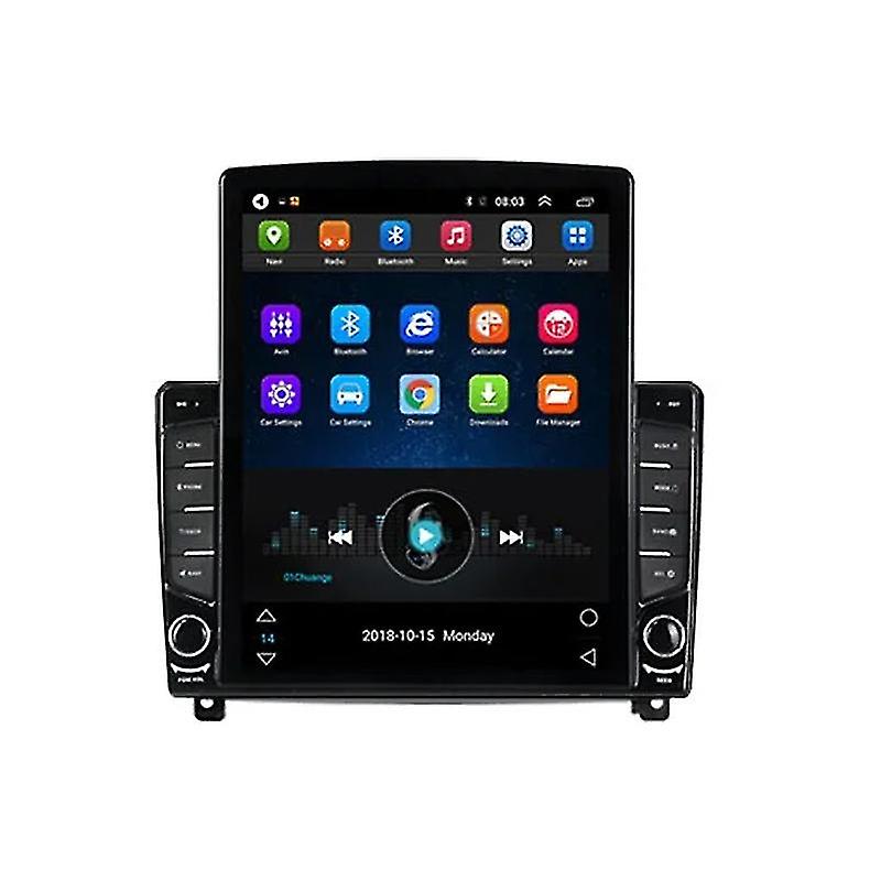 9.7" Android For Peugeot 407 1 2004-2010 Tesla Type Car Radio Multimedia Video Player Navigation GPS