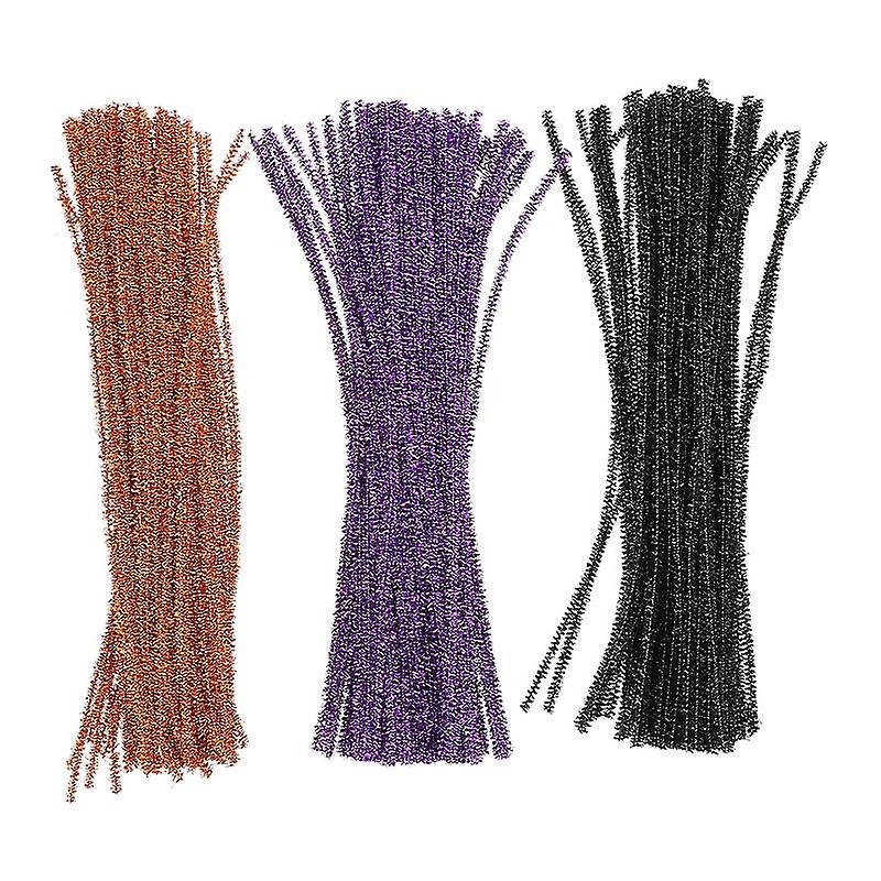 300pcs Glitter Chenille Stems