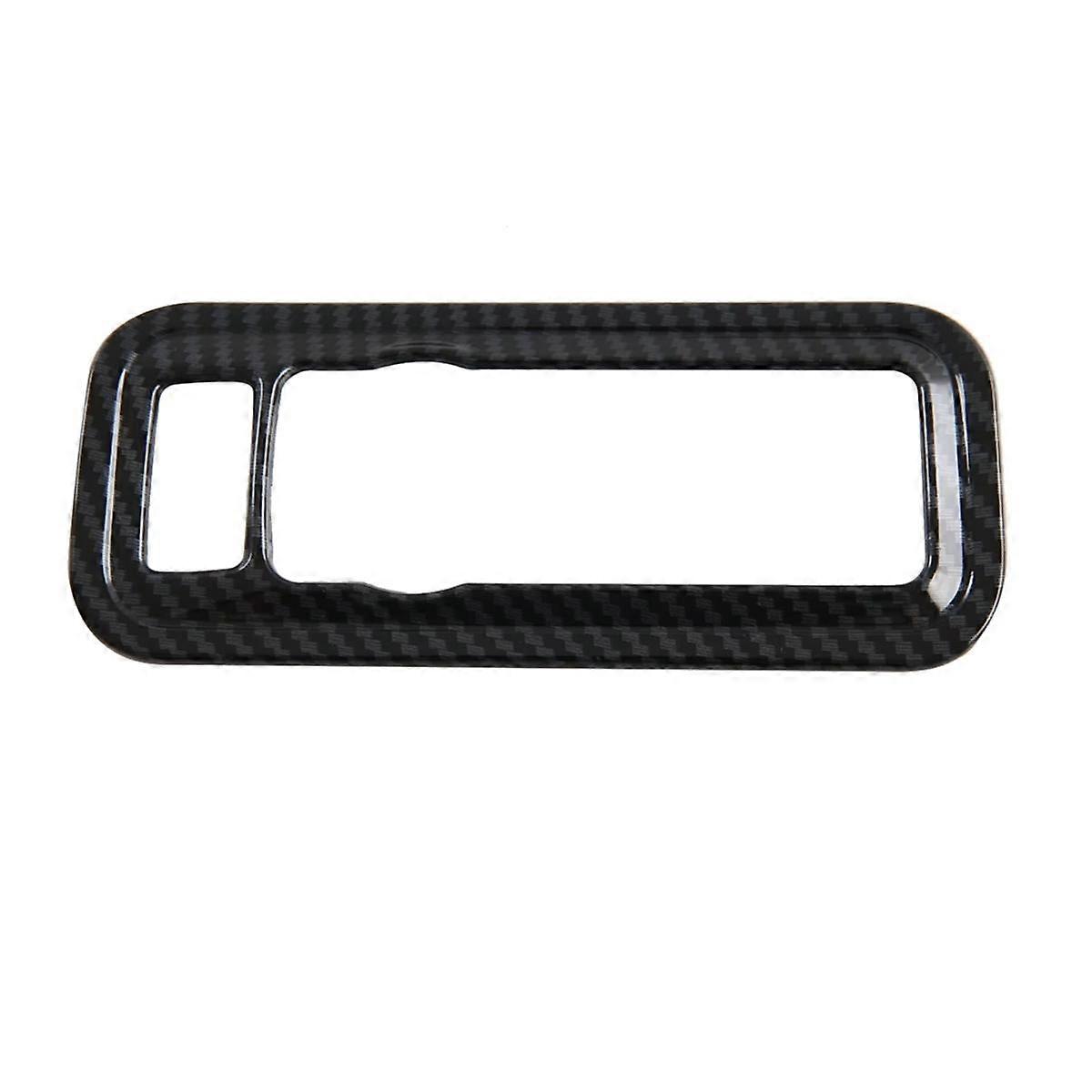 Bilstrålkastarknappskydd för 2023 2024 Tillbehör Kolfiber