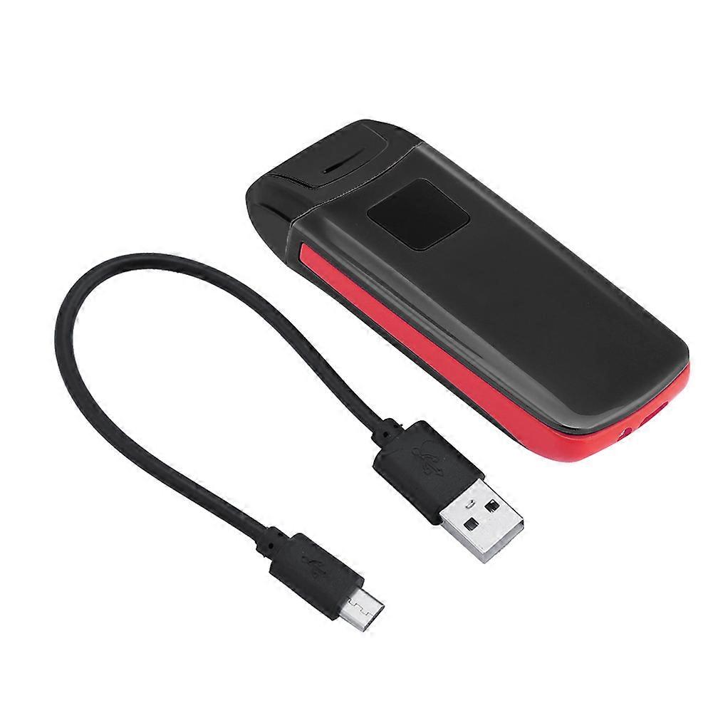 Dual Arc Touch Sensor USB Rechargeable Portable Electric Windproof Cigarette Lighter (Black)