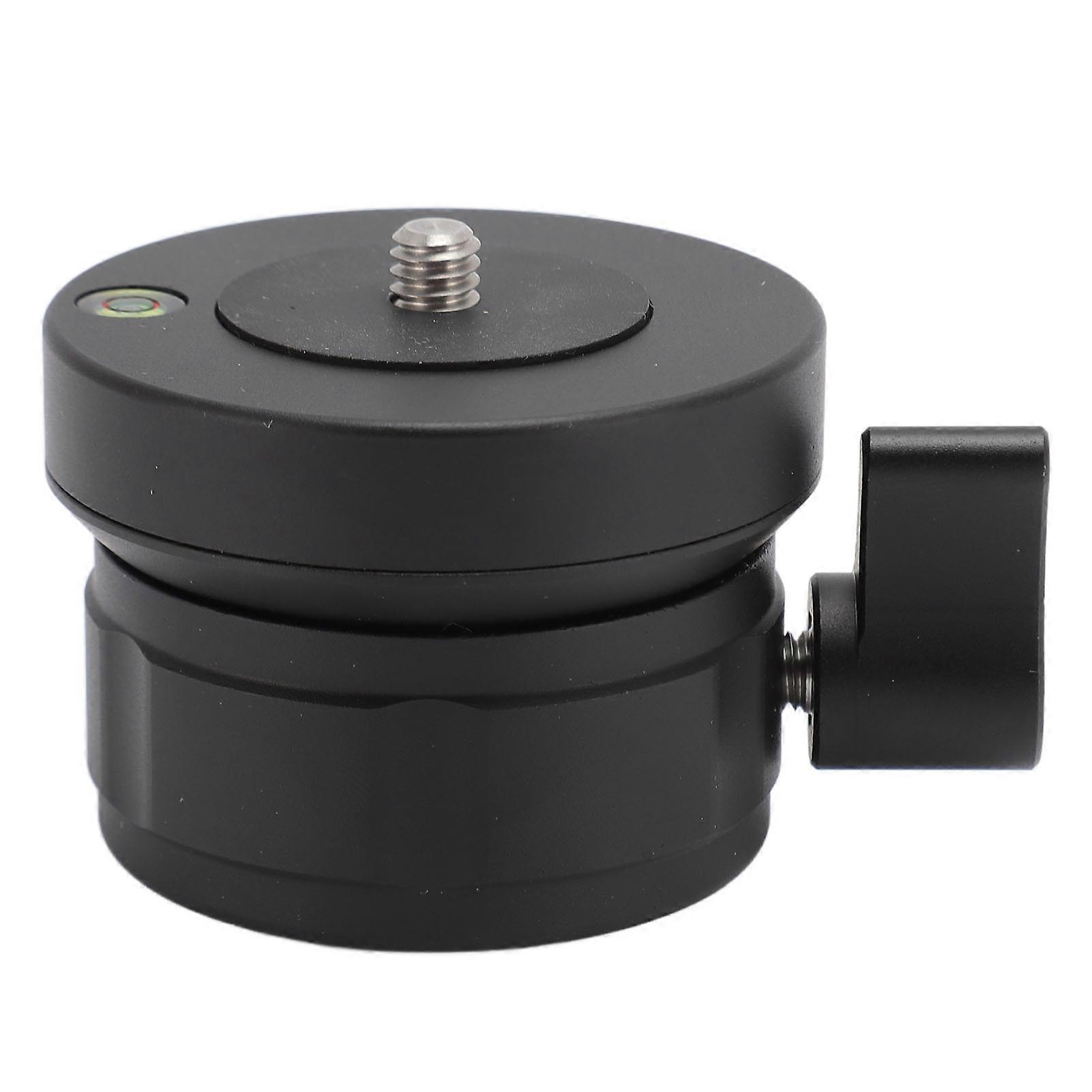 Tripod Leveling Base Camera Leveler Aluminum Adjusting Plate With Bubble Level 1/4in 3/8in Thread For Dslr Camera Camcorder