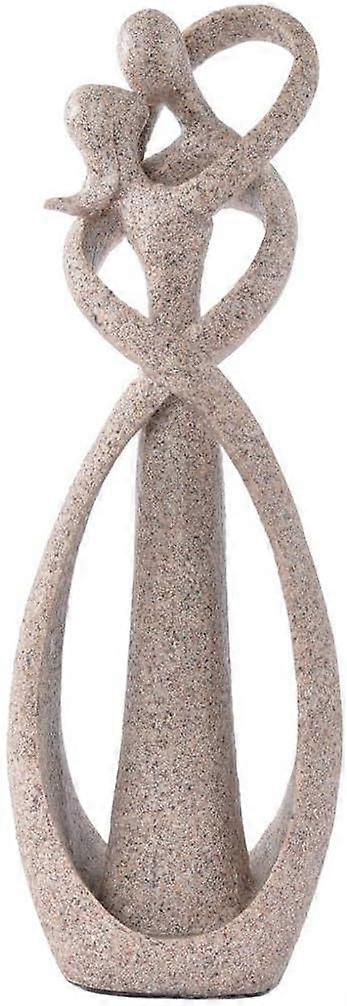 Kissing Lovers Statue Abstract Sculpture Resin Statues for Home Décor Modern Home Office Desktop She