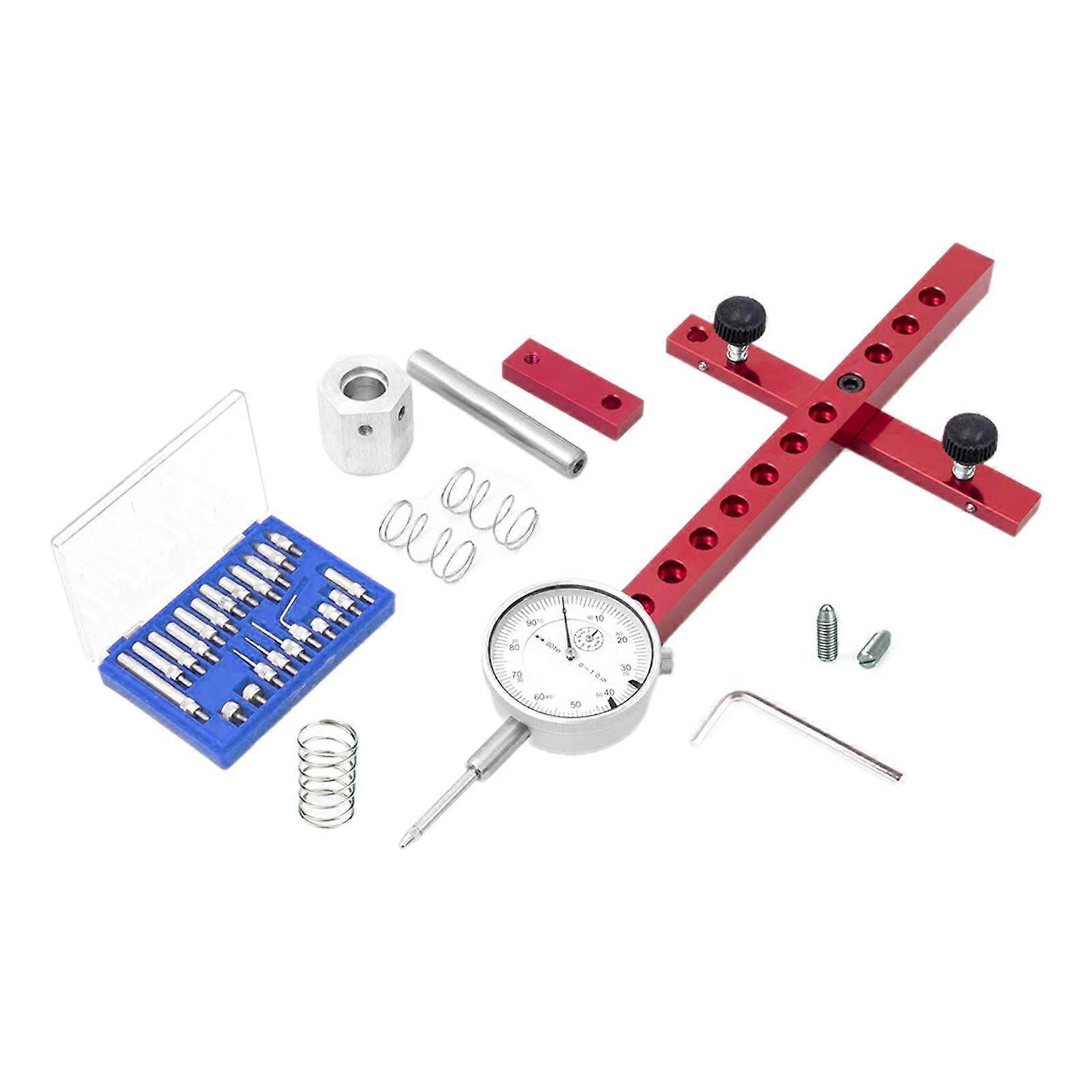 Table Saw Dial Indicator Gauge Corrector Kit Quick Setup Work Shop Machinery
