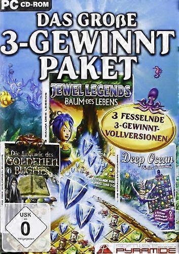 Das groe 3-Gewinnt-Paket Software Pyramide - PC CD - New & Sealed