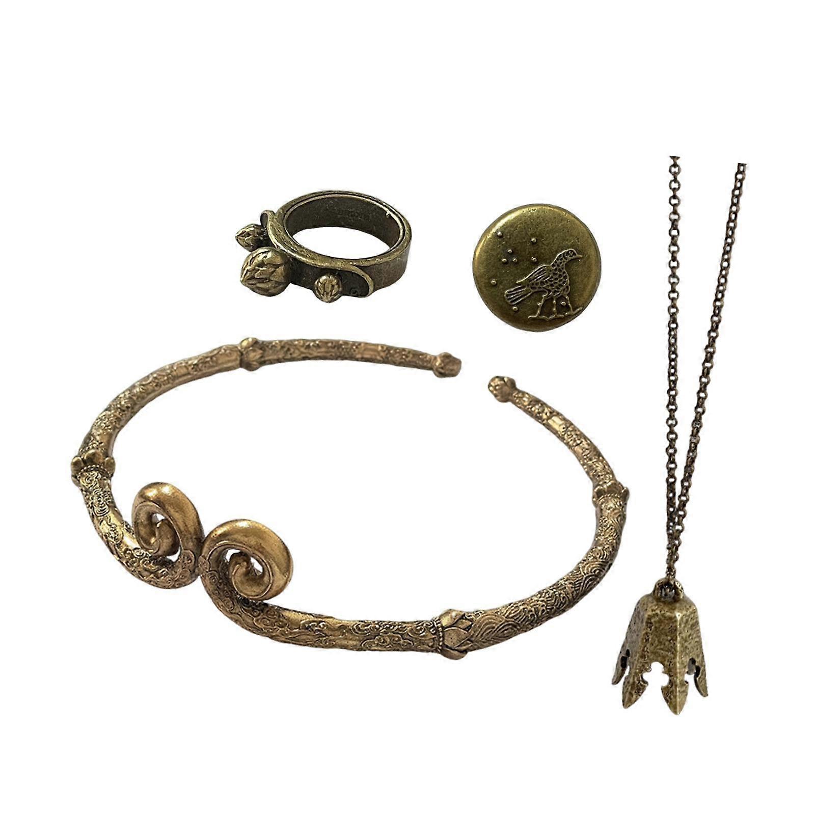 Wukong Game Collection Rings Collectible Toy for Bookshelf Home Desktop Thick