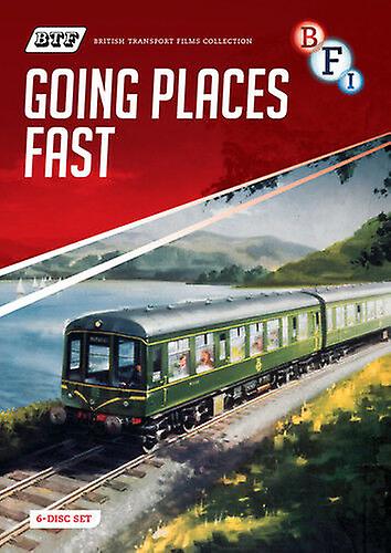 British Transport Films Collection Going Places Fast DVD (2014) cert E 6 discs - Region 2
