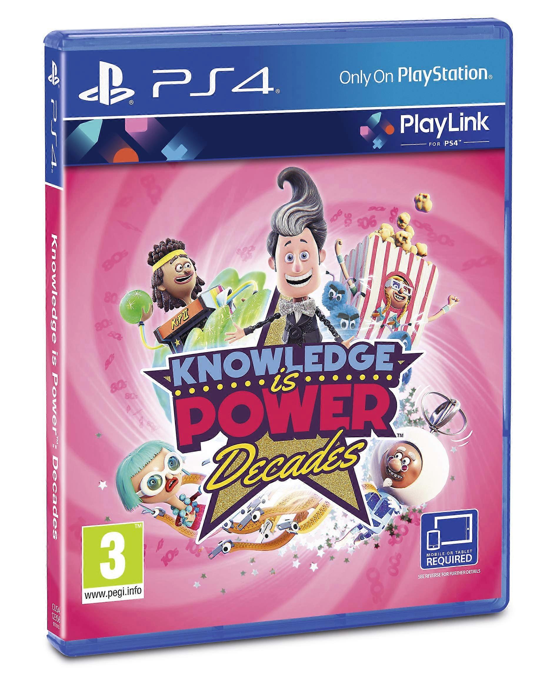 Knowledge is Power Decades (PS4) - New & Sealed