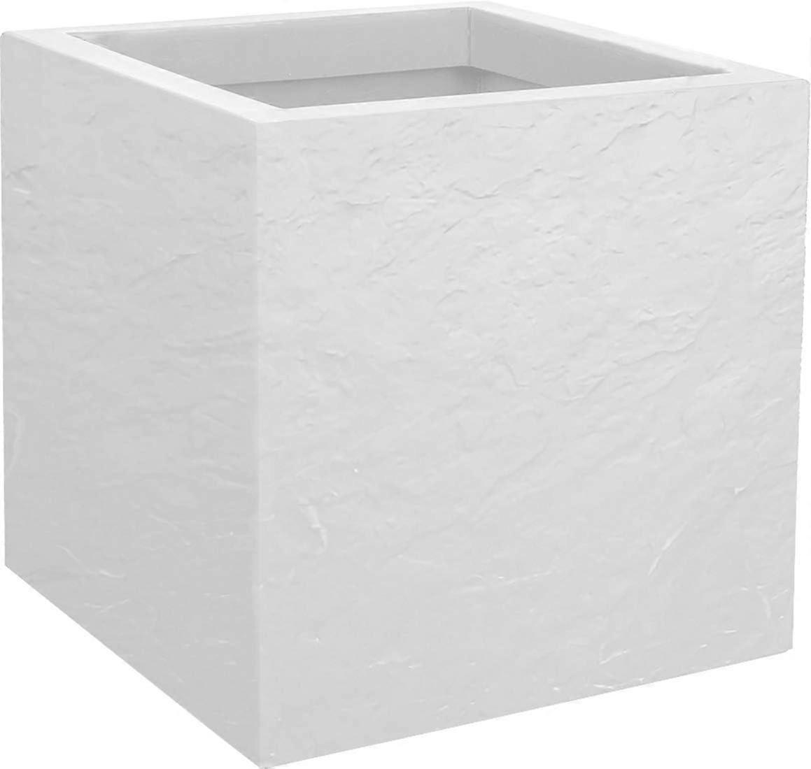 TCGG-Pot de fleurs blanc