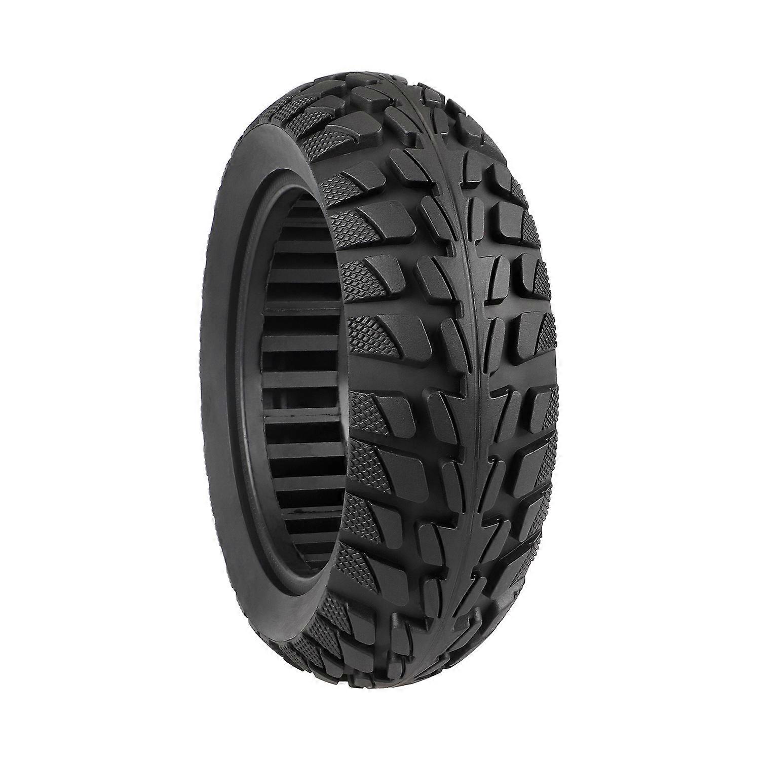 10 inch tire with 10x2.70-6.5 inner and outer hole anti puncture tire, 10 * 2.70-6.5 non inflatable explosion-proof solid tire