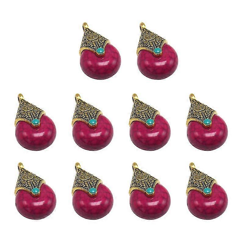10pcs Metal Pendant Charm