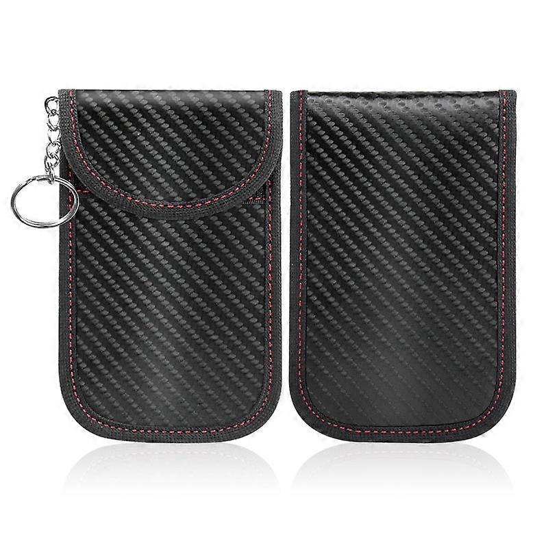 Pouch for car Keys,2 Pack Key Bag | Car Key Signal Blocking Pouch | Keyless Entry Car Keys Case | RFID Blocker Bag for Car Security | Anti-Theft Remot