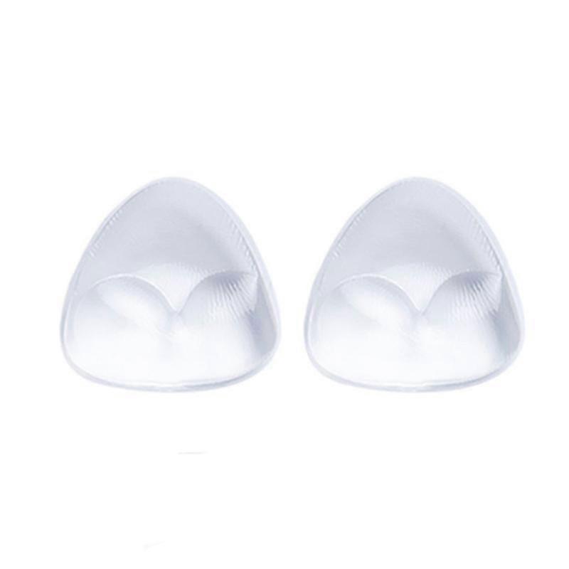 Bikini Silicone Breast Pads Invisible Bra Pads Push Up Underwear Pads Transparent Silicone Pads