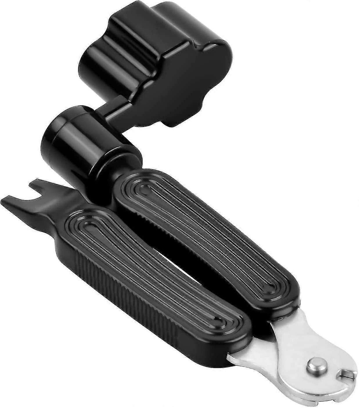 3 In 1 Guitar String Winders, Multifunctional Repair Tool For Guitar Ukulele Mandolin, String Cutter And Bridge Pin Puller, Guitar Cutter Black Better