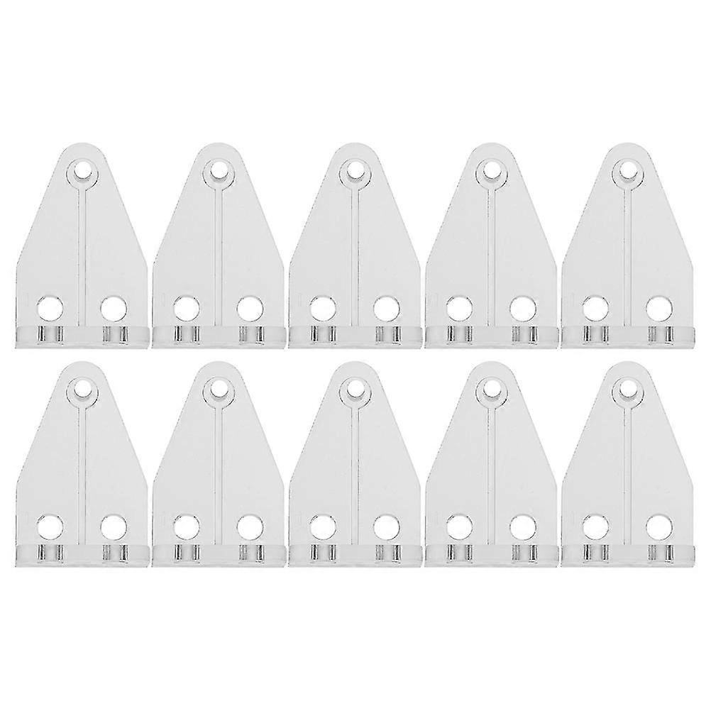 40 Pcs Support de rideau Support de mur-rideau Stores métalliques Supports d’ombrage romains Mini Blind Hold Curtain Pole Bracket
