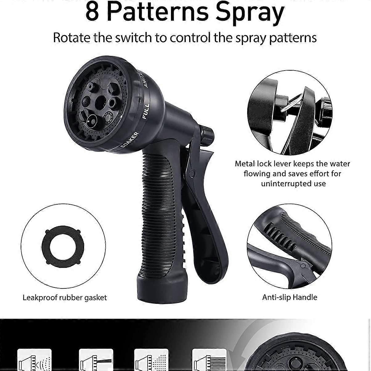 KINZO GARDEN tubo estendibile da giardino 30 M con 5 funzioni diversi