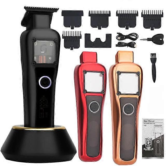 2024 New Resuxi G-27 High-power High-speed Hair Clipper Dlc Coated Blade Electric Push Shear For Household Men 9500 Rpm