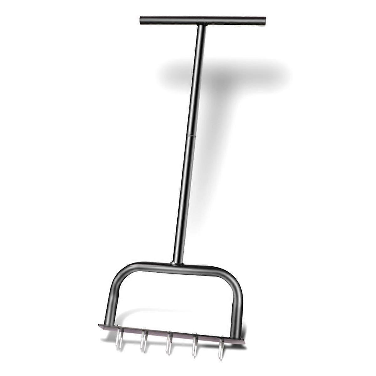 Manual Lawn Aerators Spike Metal Manual Dethatching Soil Aerating Lawn Tool for , Lawn Aeration, Ga