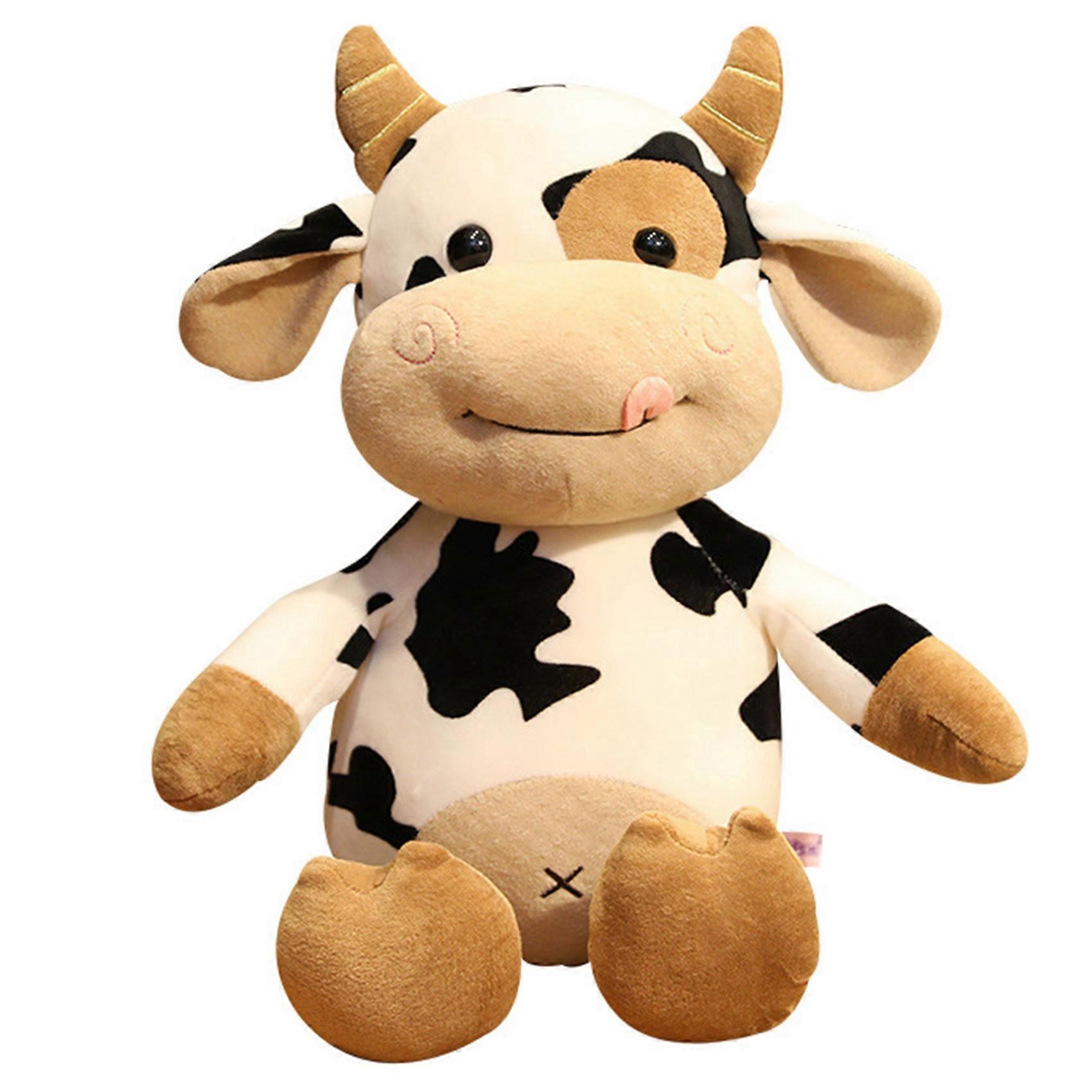Big Size Cute Animal Cartoon Cows Plush Toy Cattle Comfortable Soft Stuffed Baby Room Decor Birthda