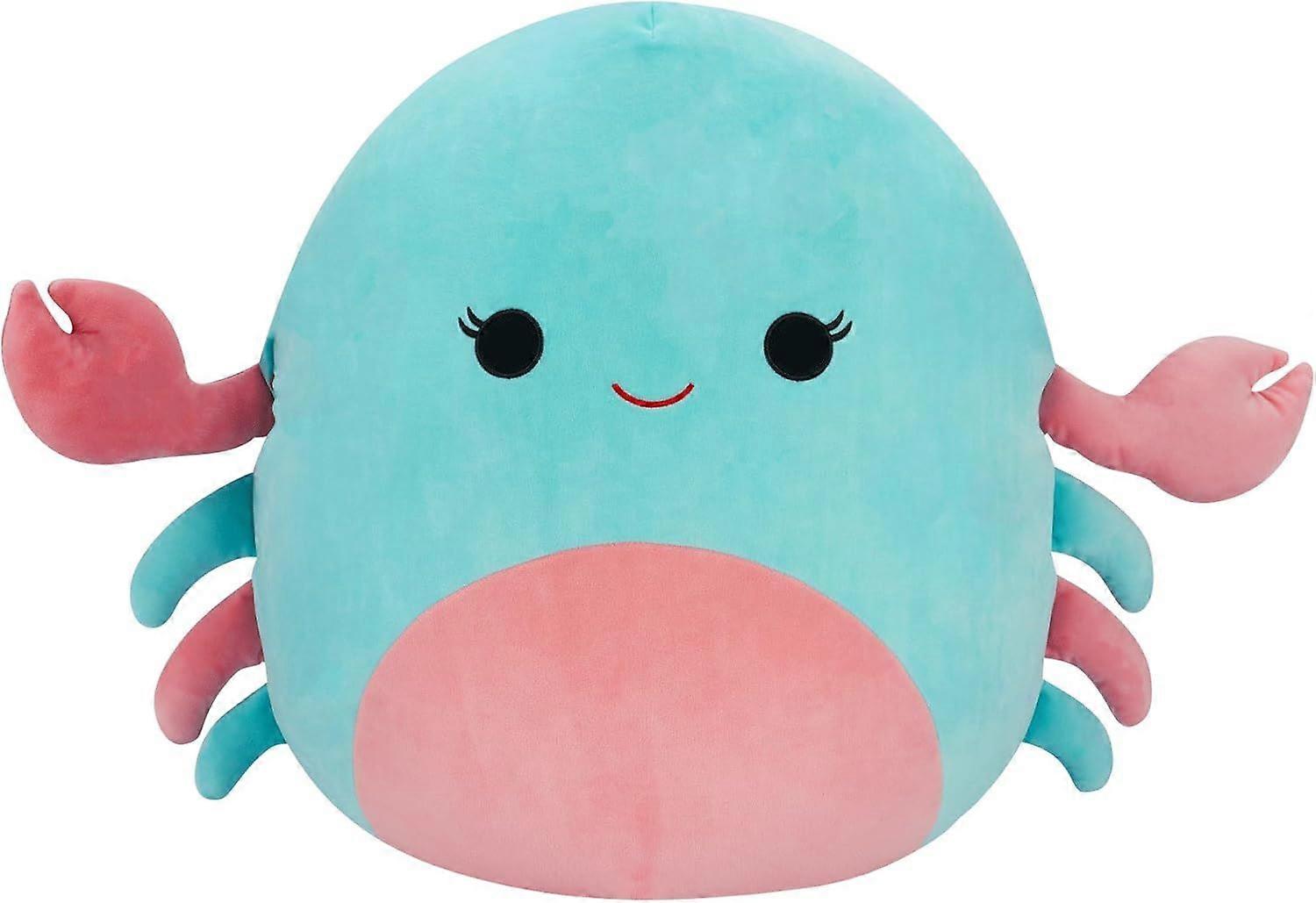 Squishmallows - 20Inch - Isler - Pink and Mint Crab Plush Toy
