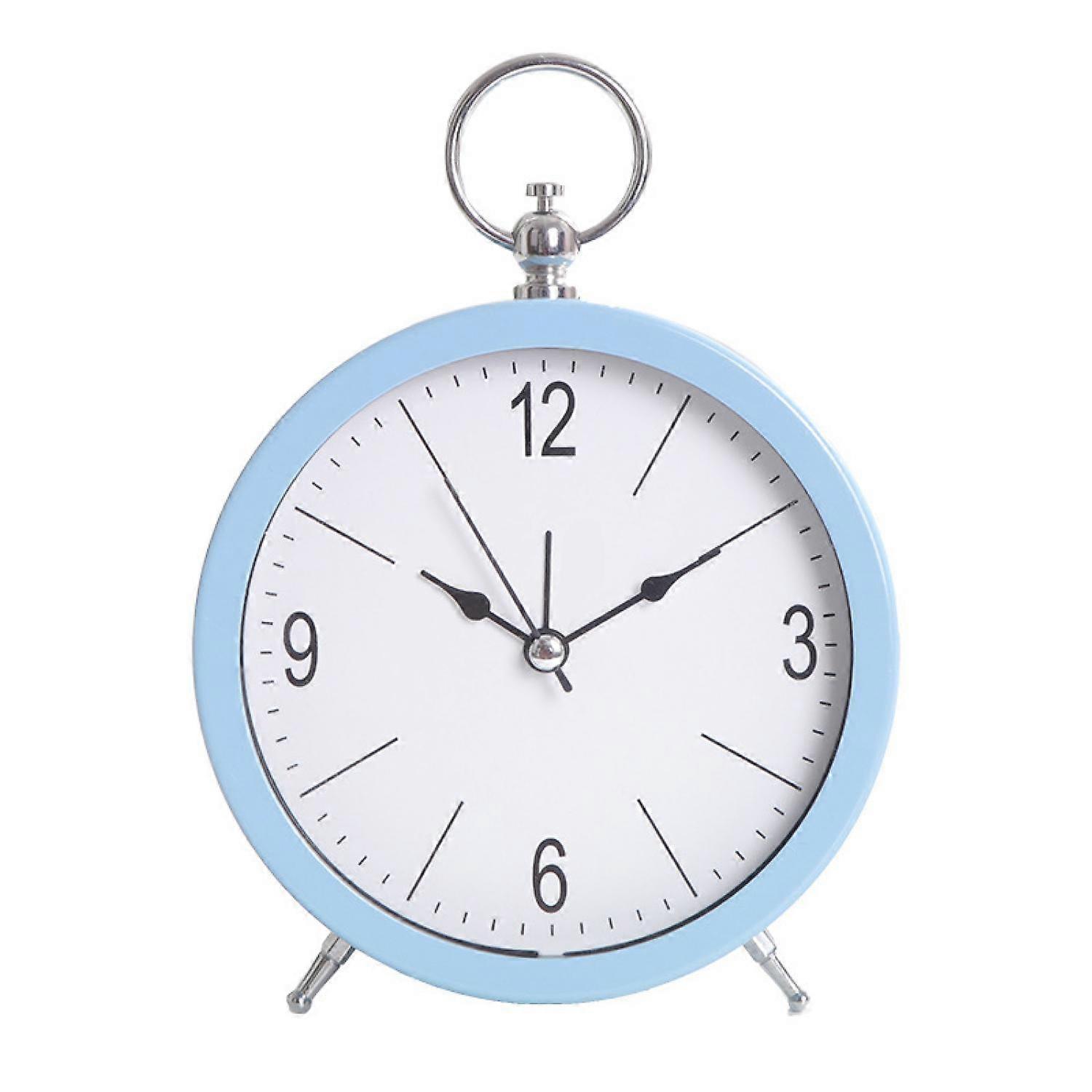 Blue quiet children's alarm clock