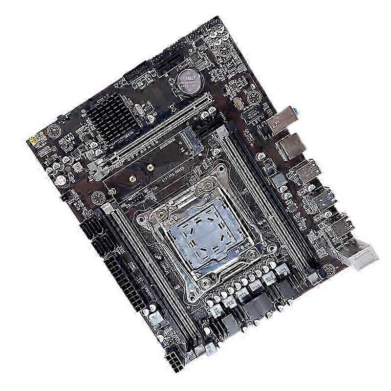اللوحة الأم X99 LGA2011-3 اللوحة الأم للكمبيوتر تدعم DDR4 ECC RAM + SATA3 SSD 240G + وسادة حرارية + SATA