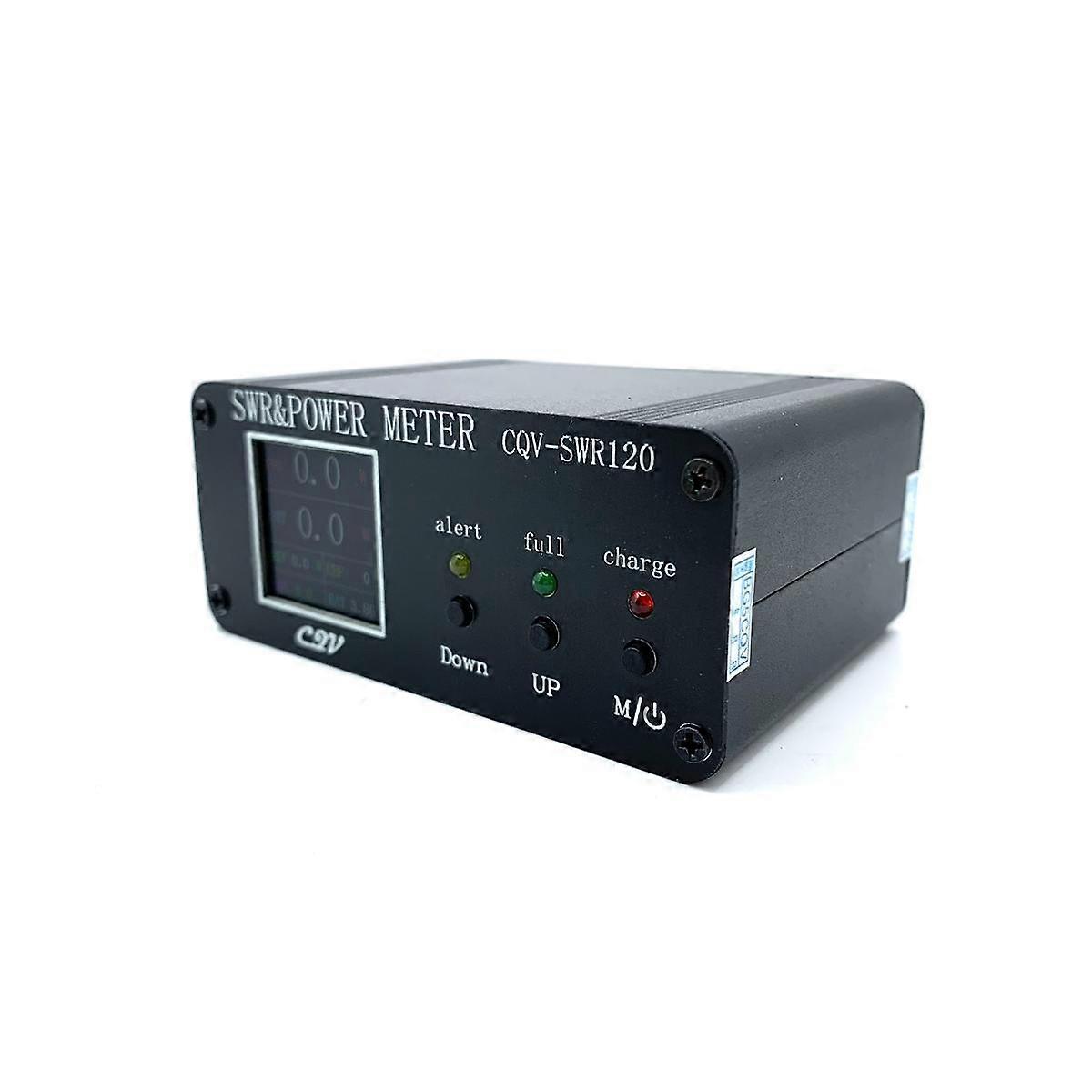CQV-SWR120 120W Digital Power Standing Wave Meter High Standing Wave Alarm Function 240 x 240 Full
