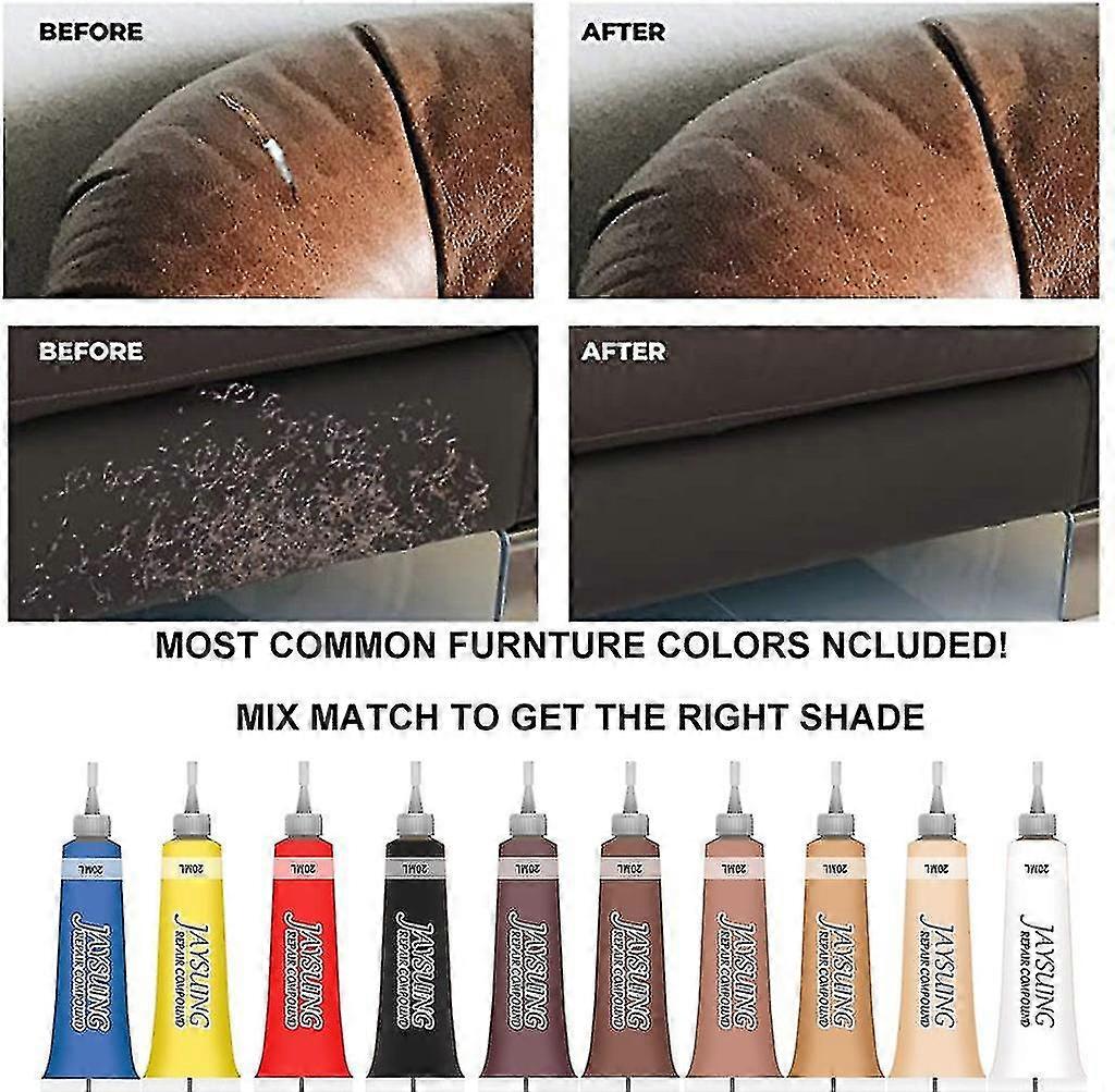 Kit de reparo de couro e vinil - Móveis
