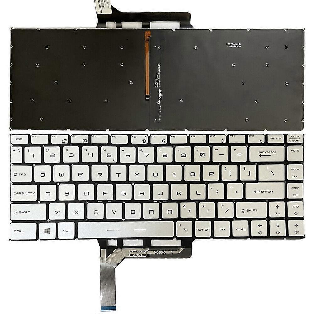 US Version Backlight Laptop Keyboard for MSI GS65 / GS65VR