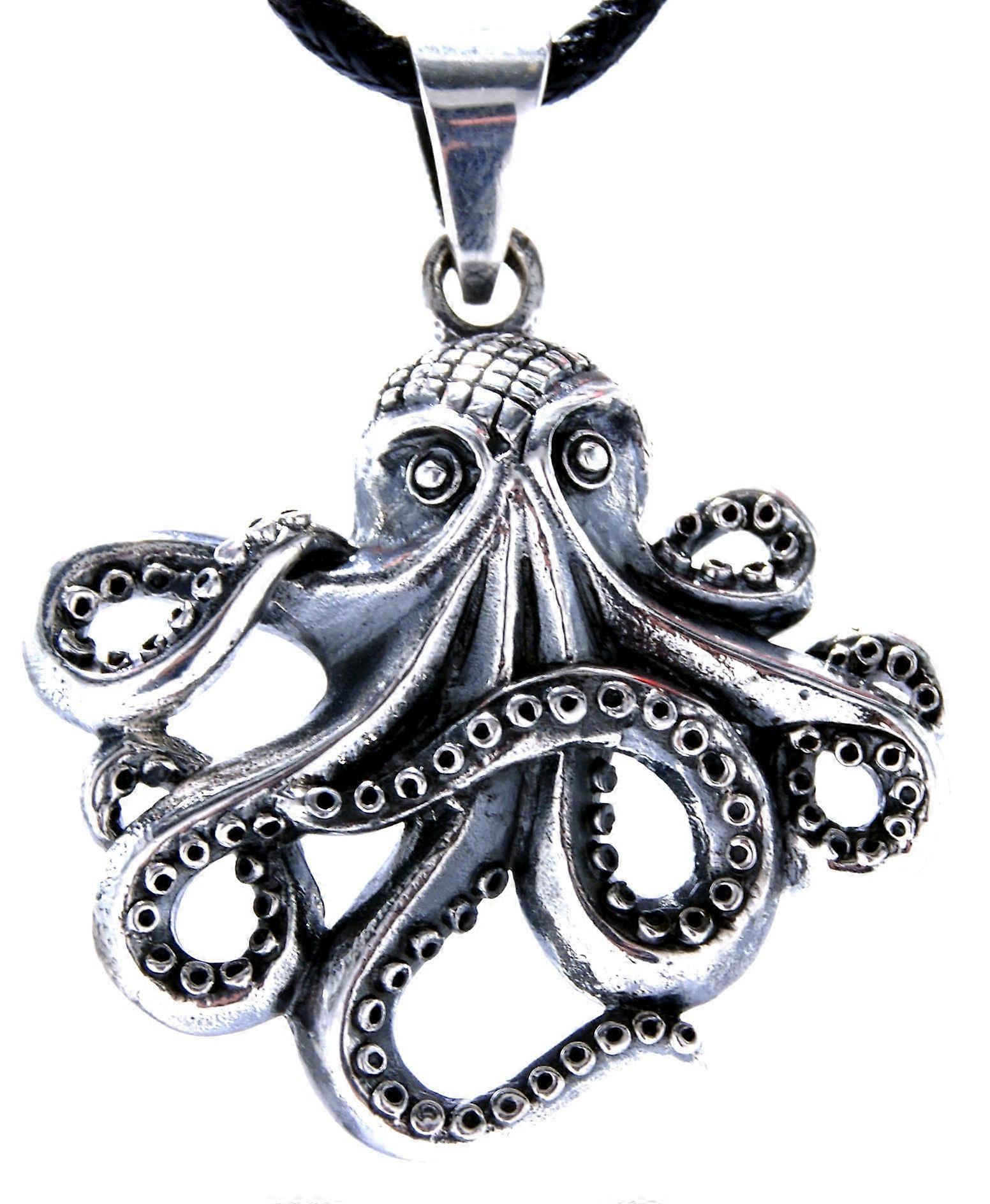 Octopus 388 with Snake Chain - Silver