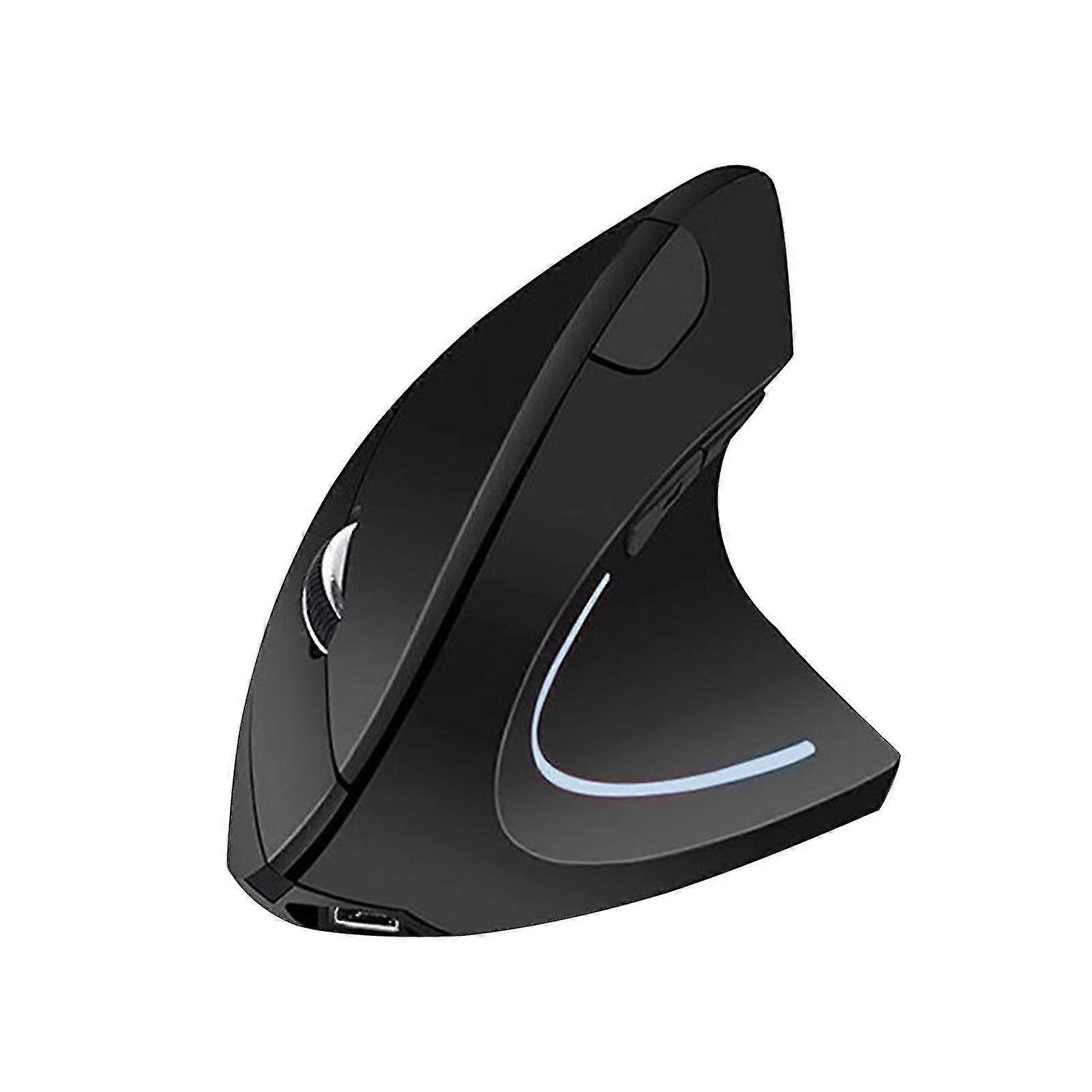 Usb Mouse Rechargeable 1600dpi 2.4ghz Wireless Vertical Ergonomic Pc Mouse For Right-hander