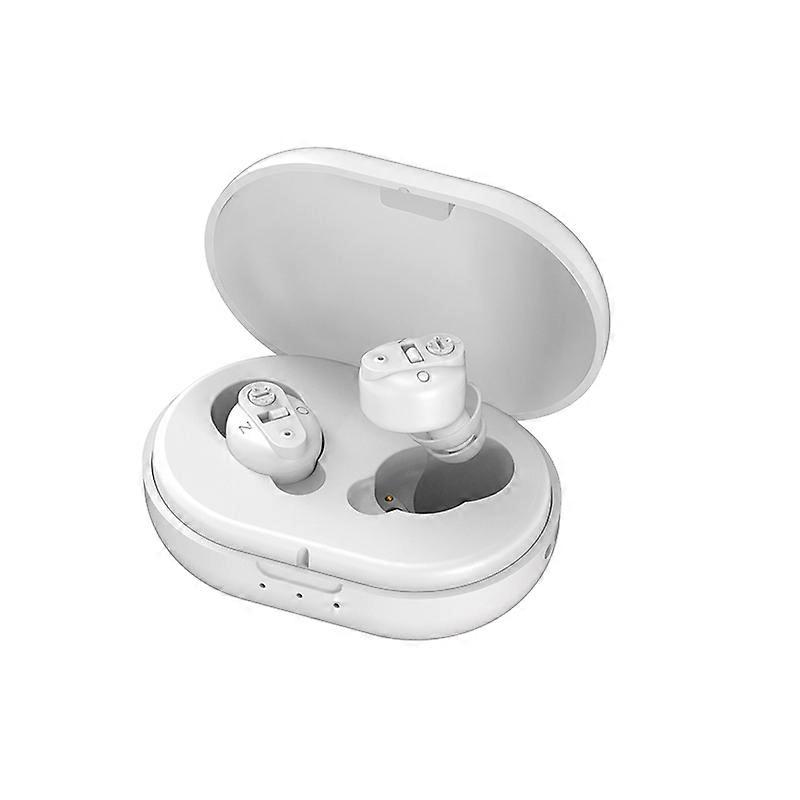 المحمولة البسيطة CIC غير مرئية قابلة للشحن الأذن السمع قابل للتعديل لكبار السن الصم