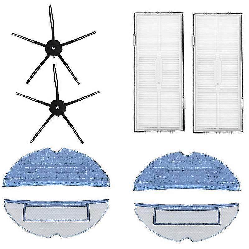 Hepa Filter Mop Rag Side Brush For Xiaomi Roborock S7 / T7s Plus