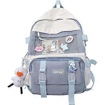 Kawaii Aesthetic Laptop Backpack - 15.6 Inch, Water-Resistant, With Cute Pendant Accessory - View #5