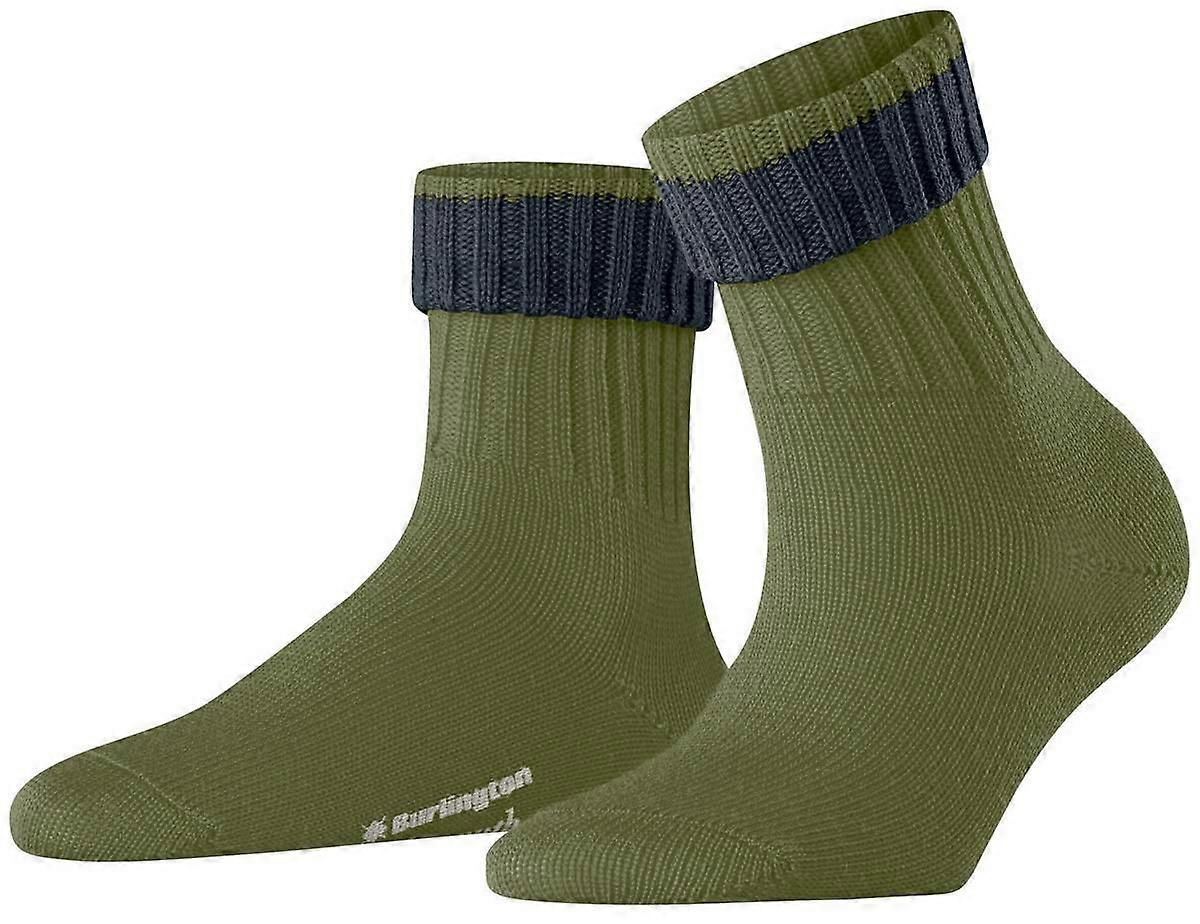 Burlington Plymouth Socks - Cactus Green